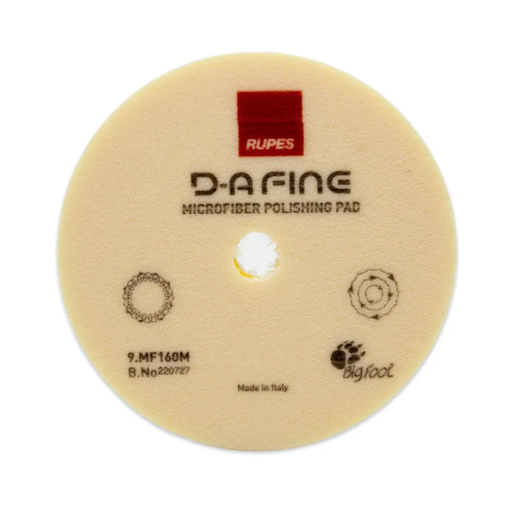 Rupes DA Yellow Microfiber Pads