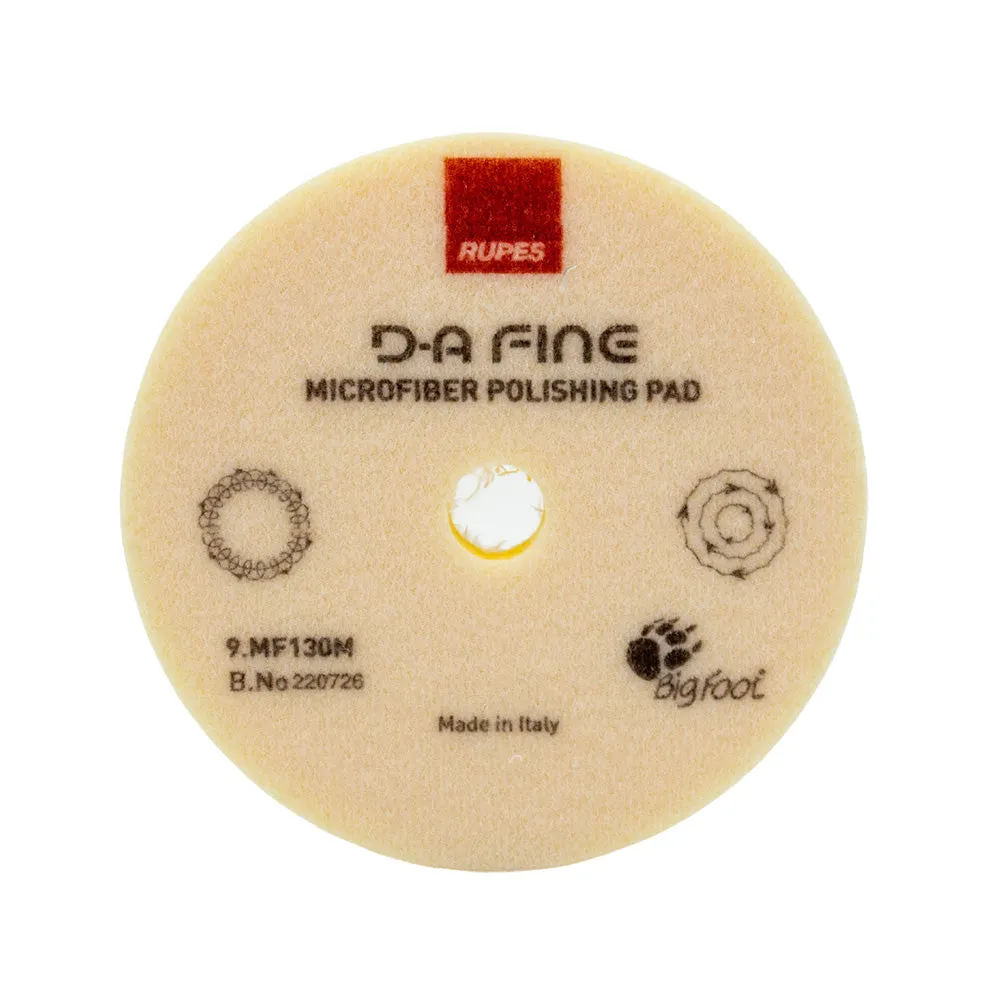 Rupes DA Yellow Microfiber Pads