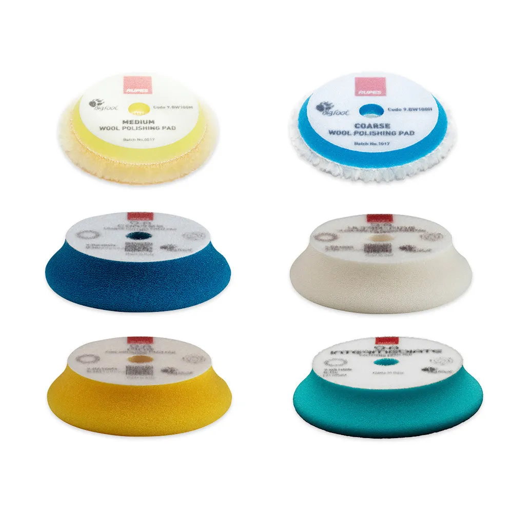 Rupes Foam & Wool Pad Kit