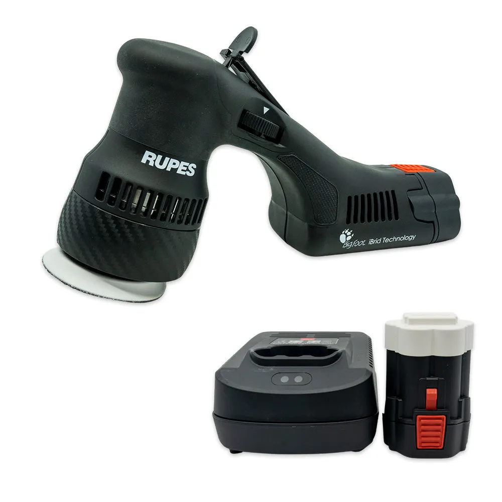 Rupes HLR75 I-Brid Mini Polisher w/Batteries & Charger