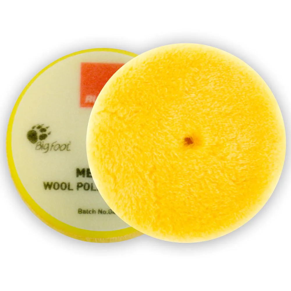 Rupes Medium Yellow Wool Pad