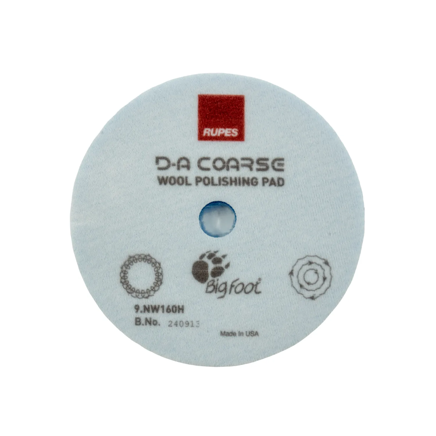 Rupes Wool Precision Pro Coarse Pad