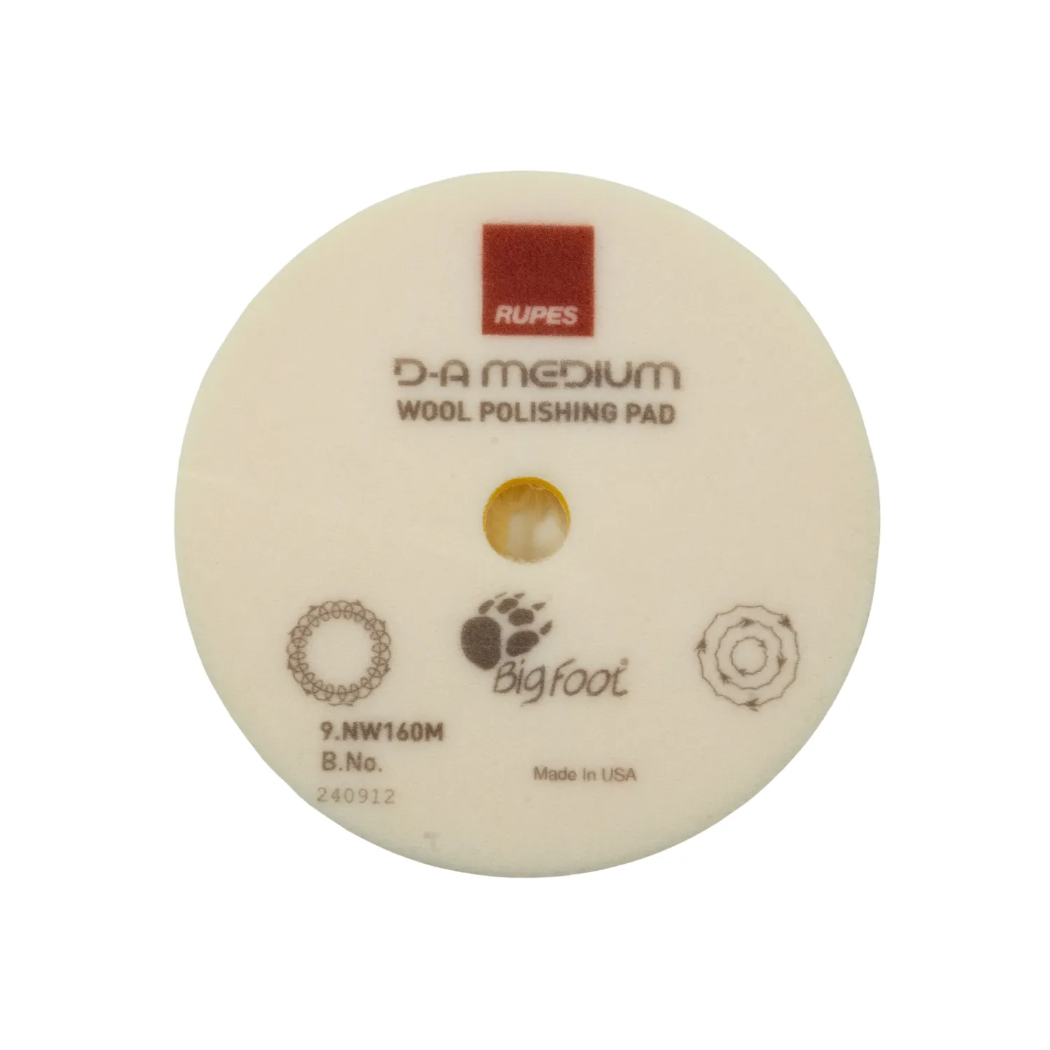 Rupes Wool Precision Pro Medium Pad