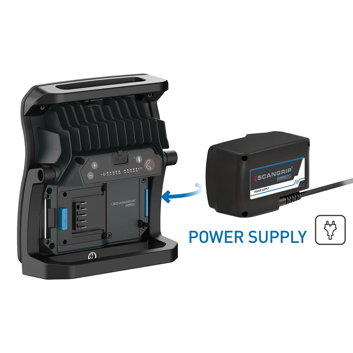 ScanGrip Power Supply Connect