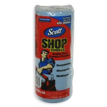 Scott Paper Shop Towels - Blue