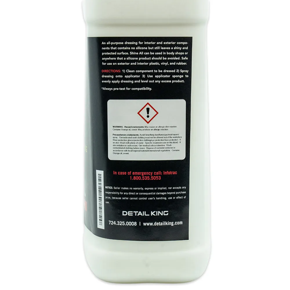 Shine All Car Interior Non Silicone Dressing