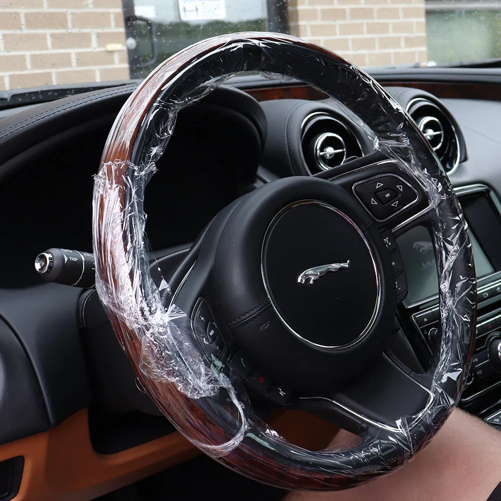 Steering Wheel & Shifter Knob Covering On A Roll