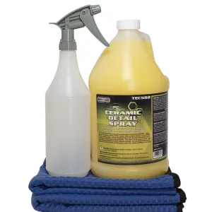 TECHNICIAN'S CHOICE TEC582 Ceramic Detail Spray Detailer's Kit - Gallon