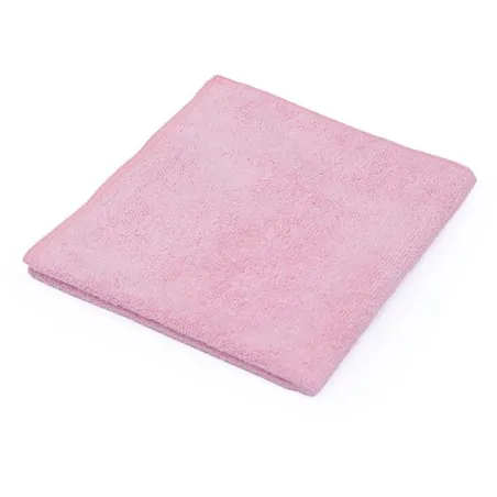The Rag Company All-Purpose Terry Pink 16" x 16"