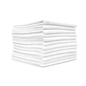 The Rag Company All-Purpose Terry White, 16" x 16" 12 pack