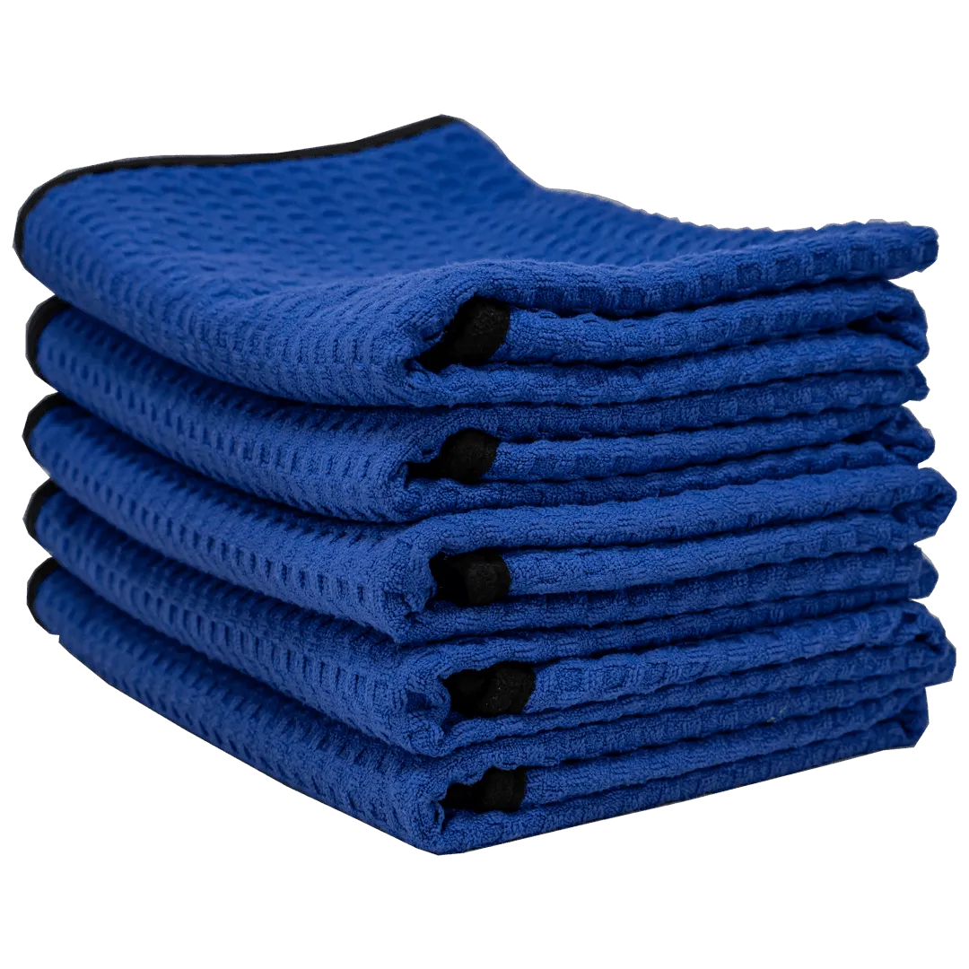 THE RAG COMPANY Dry Me A River! Korean Microfiber Waffle Weave Drying Towel