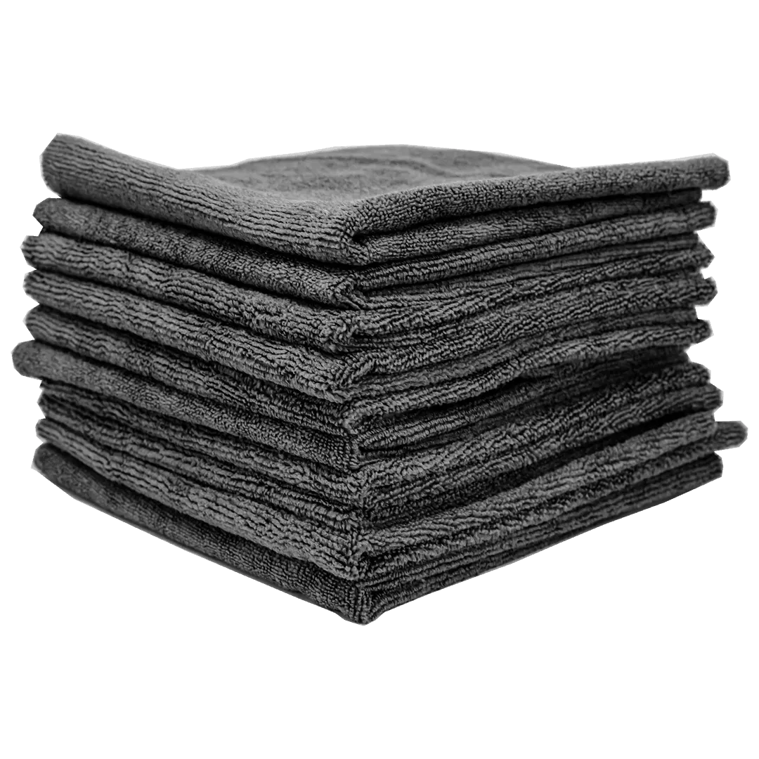 THE RAG COMPANY Edgeless Miner Premium Microfiber Metal Polishing Towel (16x16)