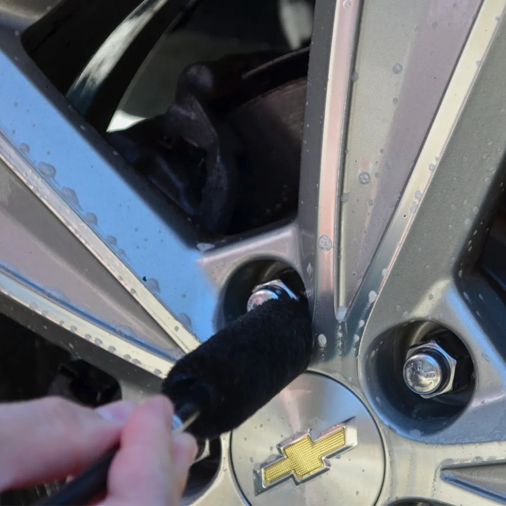 Wheel Woolie Small 8" Wheel Cleaning Detail Brush