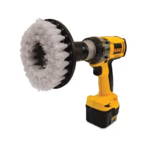 White 5" Drill Brush - Light Duty