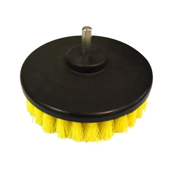 Yellow 5" Drill Brush - Medium Duty